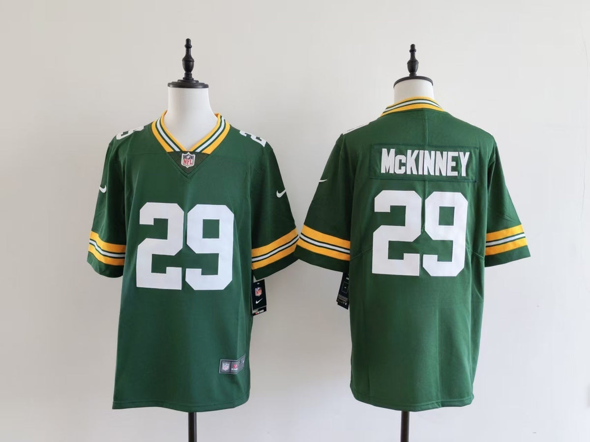Men's Green Bay Packers Xavier McKinney Nike Jersey - Green football jersey product view 1