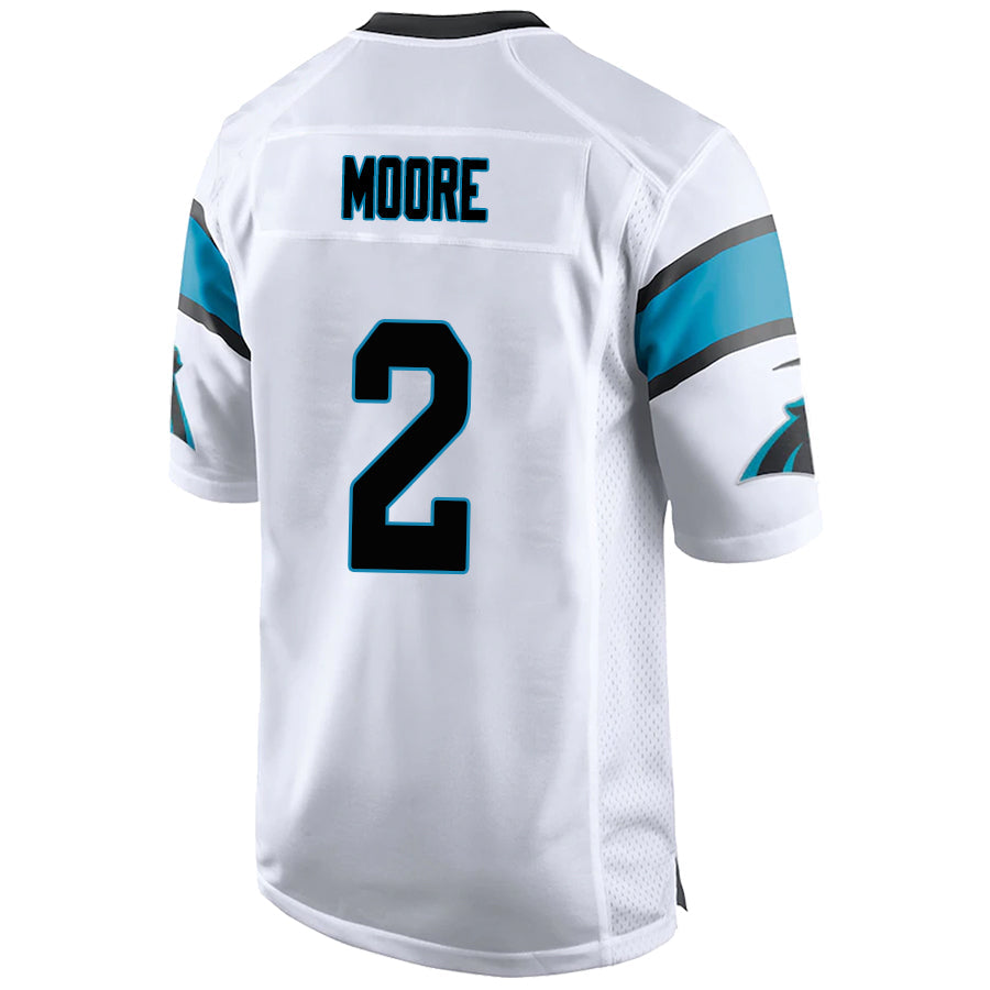 C.Panthers #2 DJ Moore White Stitched Player Game Football Jerseys football jersey product view 1