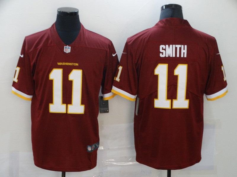 Men's Washington Commanders Alex Smith #11 Red Game Jersey1 football jersey product view 1