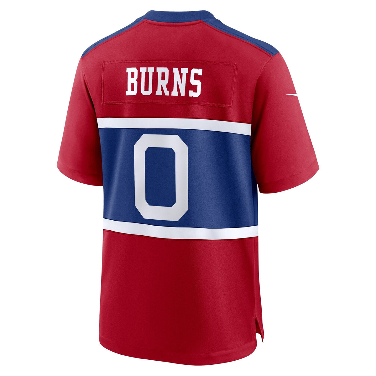 Brian Burns New York Giants Nike Alternate Game Jersey - Century Red football jersey product view 3