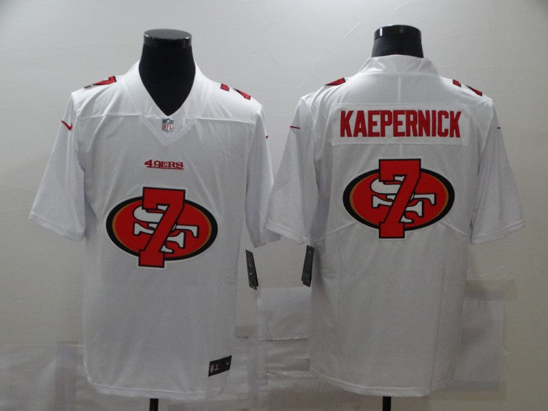 Men's San Francisco 49ers Colin Kaepernick #7 White Alternate Game Jersey1 football jersey product view 1
