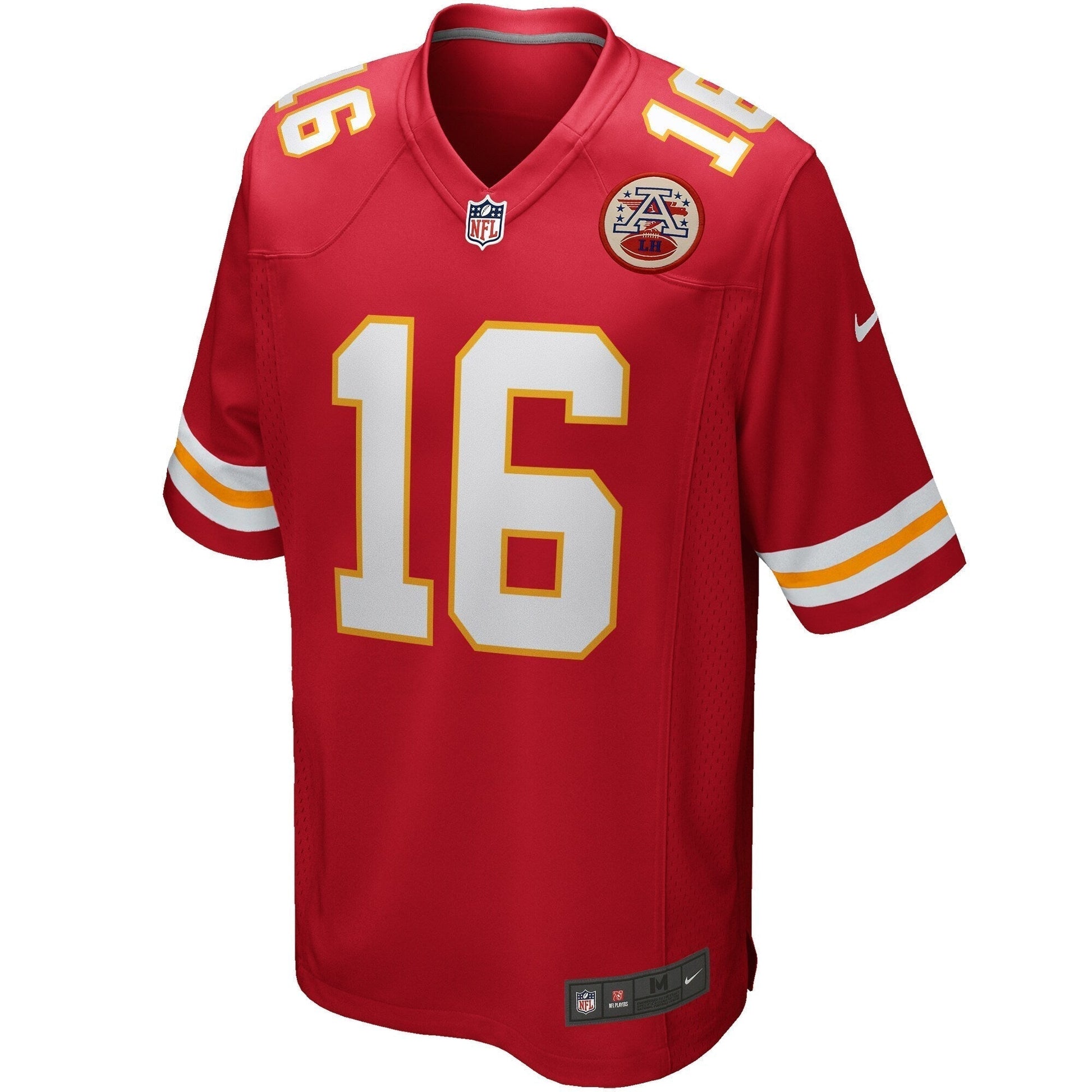 Len Dawson Kansas City Chiefs Nike Game Retired Jersey - Red football jersey product view 2