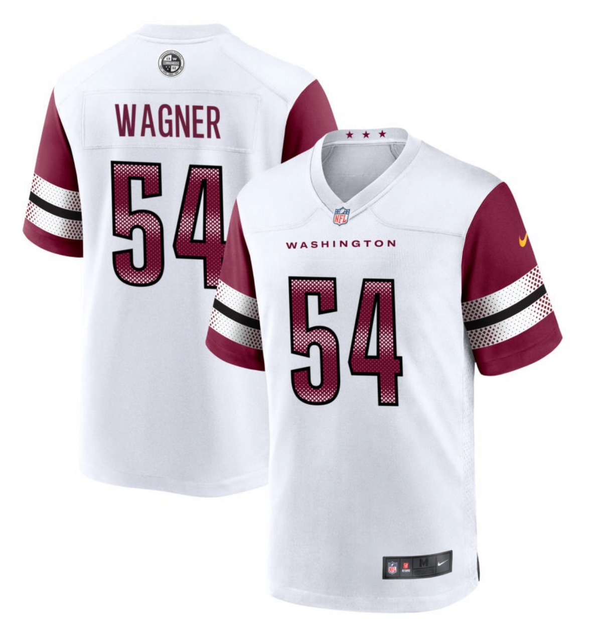 Bobby Wagner Washington Commanders Jersey football jersey product view 1