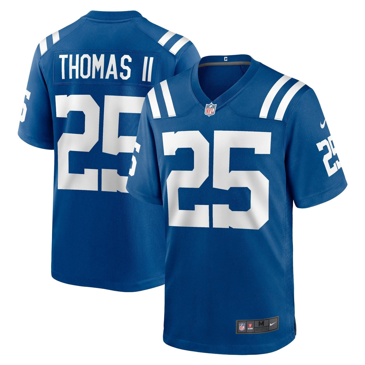 Rodney Thomas II Indianapolis Colts Nike Game Jersey - Royal football jersey product view 1