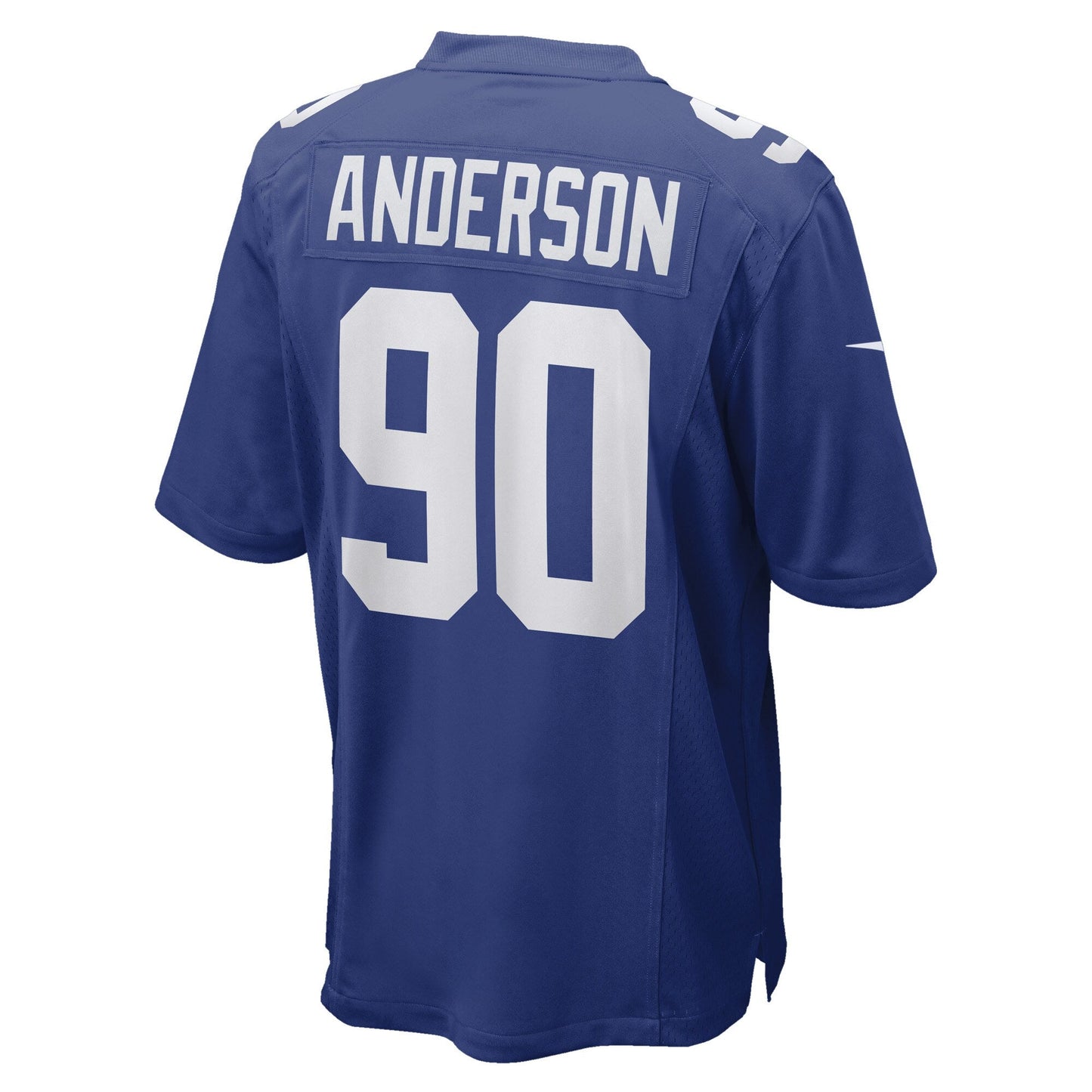 Ryder Anderson New York Giants Nike Game Jersey - Royal football jersey product view 3