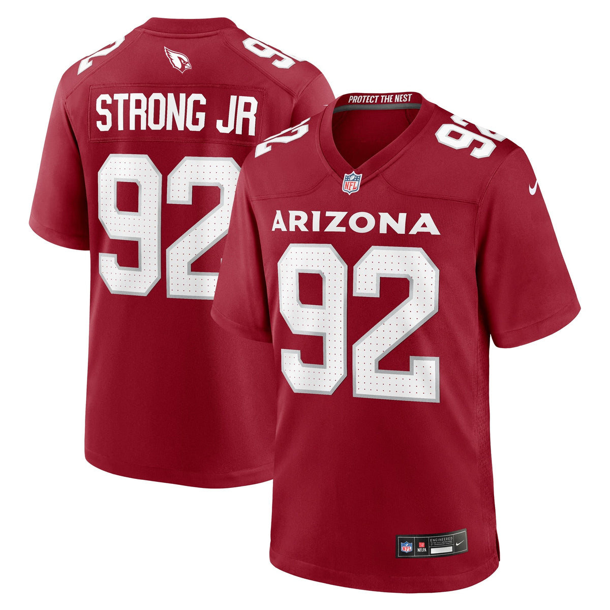 Kevin Strong Arizona Cardinals Nike Game Jersey - Cardinal football jersey product view 1