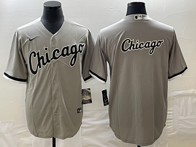 Men's Chicago White Sox Gray Replica Game Jersey1 baseball jersey product view 1