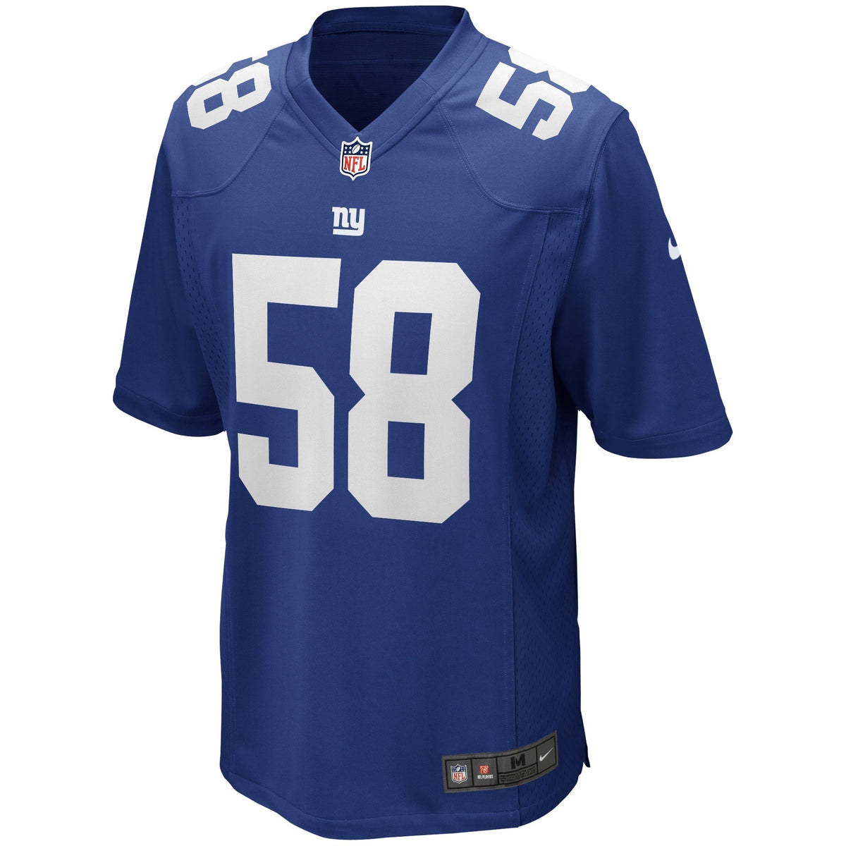 Carl Banks New York Giants Nike Game Retired Jersey - Royal football jersey product view 2