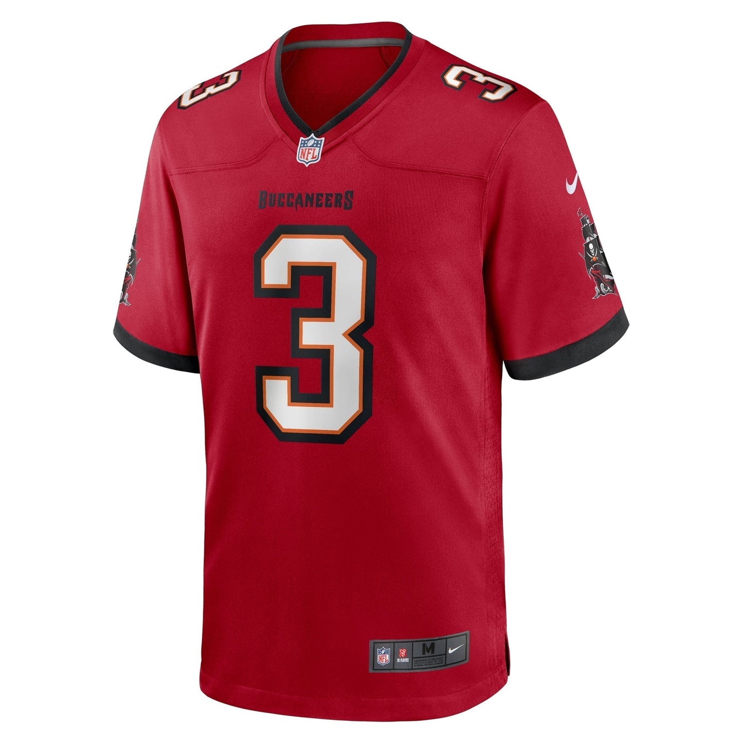 Jordan Whitehead Tampa Bay Buccaneers Nike Game Jersey - Red football jersey product view 2