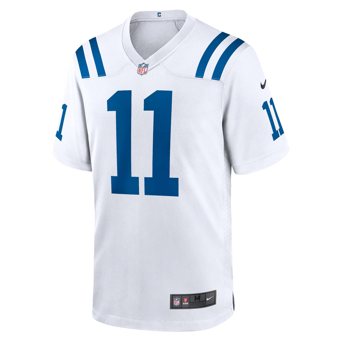 Michael Pittman Jr. Indianapolis Colts Nike Game Jersey - White football jersey product view 2