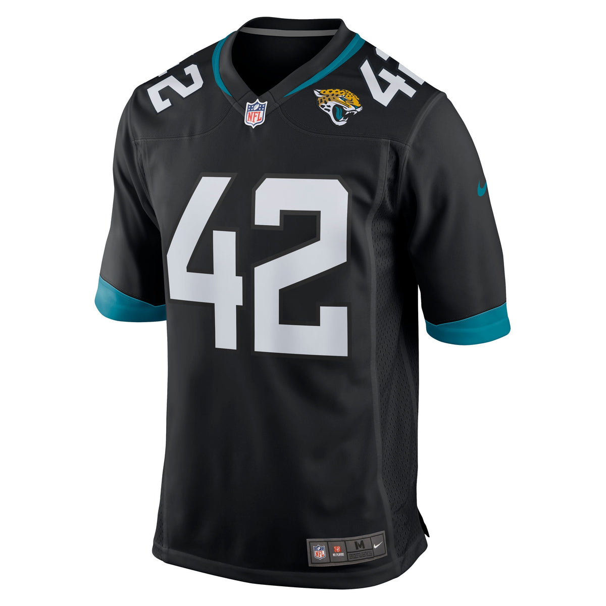Andrew Wingard Jacksonville Jaguars Nike Game Jersey - Black football jersey product view 2