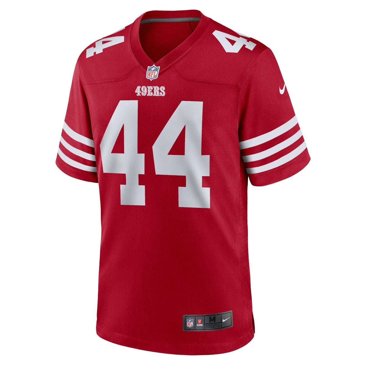 Kyle Juszczyk San Francisco 49ers Nike Game Jersey - Scarlet football jersey product view 2