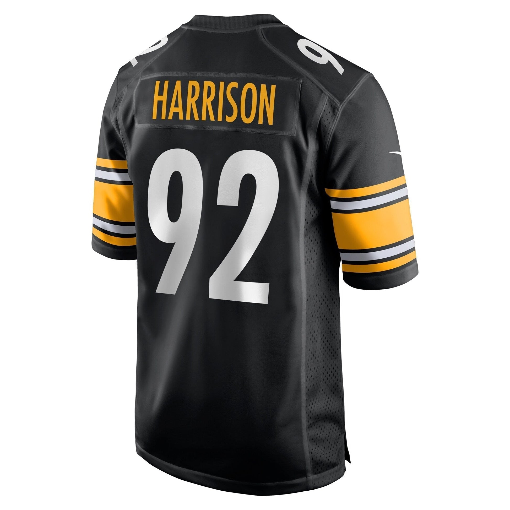 James Harrison Pittsburgh Steelers Nike Retired Game Jersey - Black football jersey product view 3