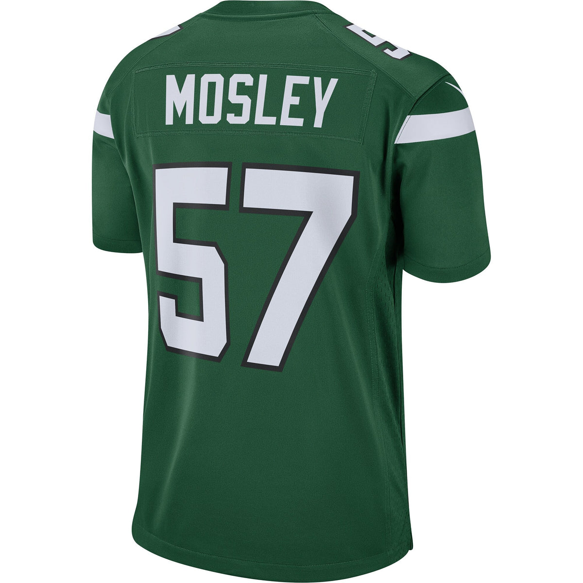 C.J. Mosley New York Jets Nike Game Jersey - Gotham Green football jersey product view 3