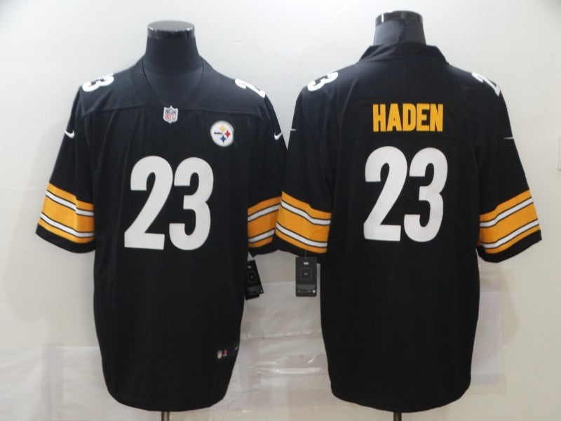 Men's Pittsburgh Steelers Joe Harden #23 Black Game Jersey1 football jersey product view 1