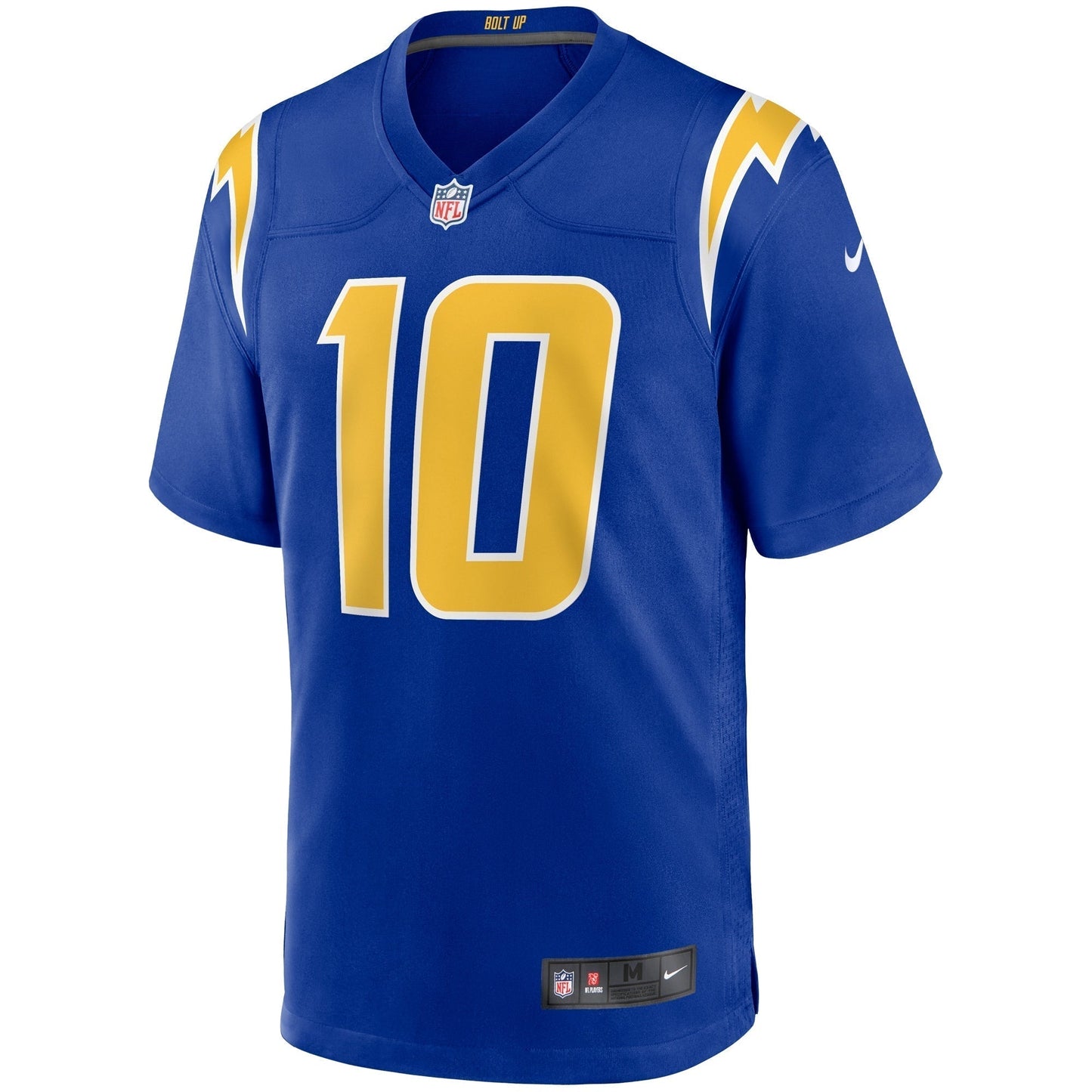 Justin Herbert Los Angeles Chargers Nike 2nd Alternate Game Jersey - Royal football jersey product view 2