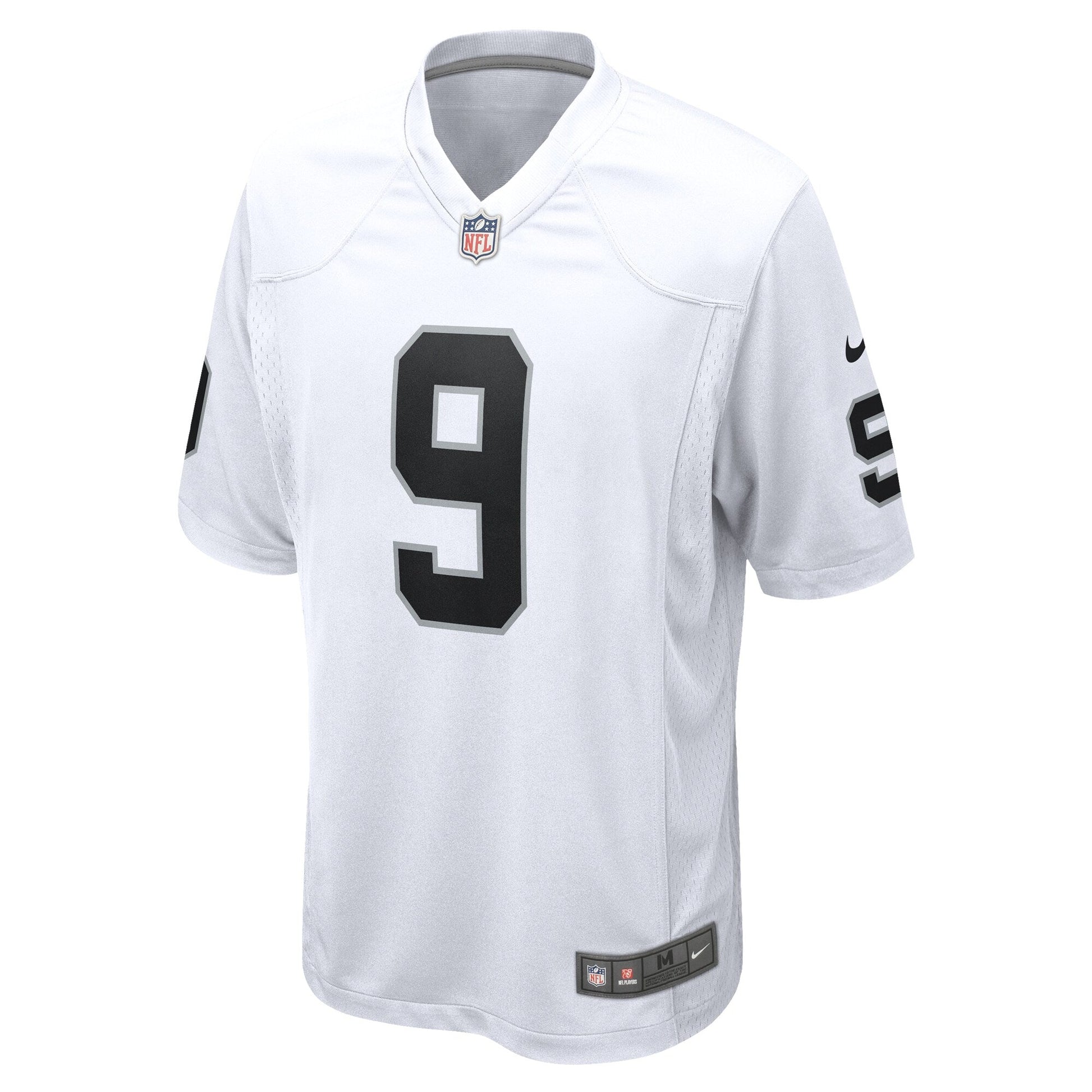 Tyree Wilson Las Vegas Raiders Nike Game Jersey - White football jersey product view 2