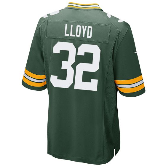GB.Packers #32 MarShawn Lloyd Green Game Player Jersey Stitched American Football Jerseys football jersey product view 1