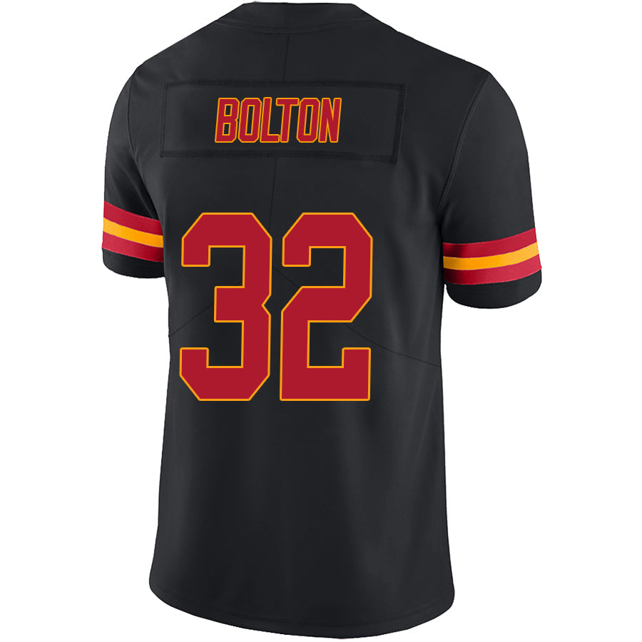 KC.Chiefs #32 Nick Bolton Player Black Vapor Limited Game Football Jerseys football jersey product view 1