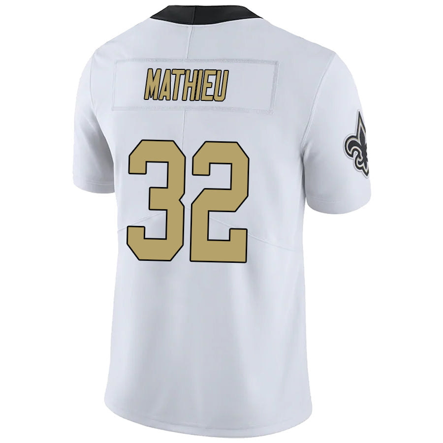 #32 Tyrann Mathieu Player NO.Saints White Vapor F.U.S.E. Limited Football Jerseys football jersey product view 1
