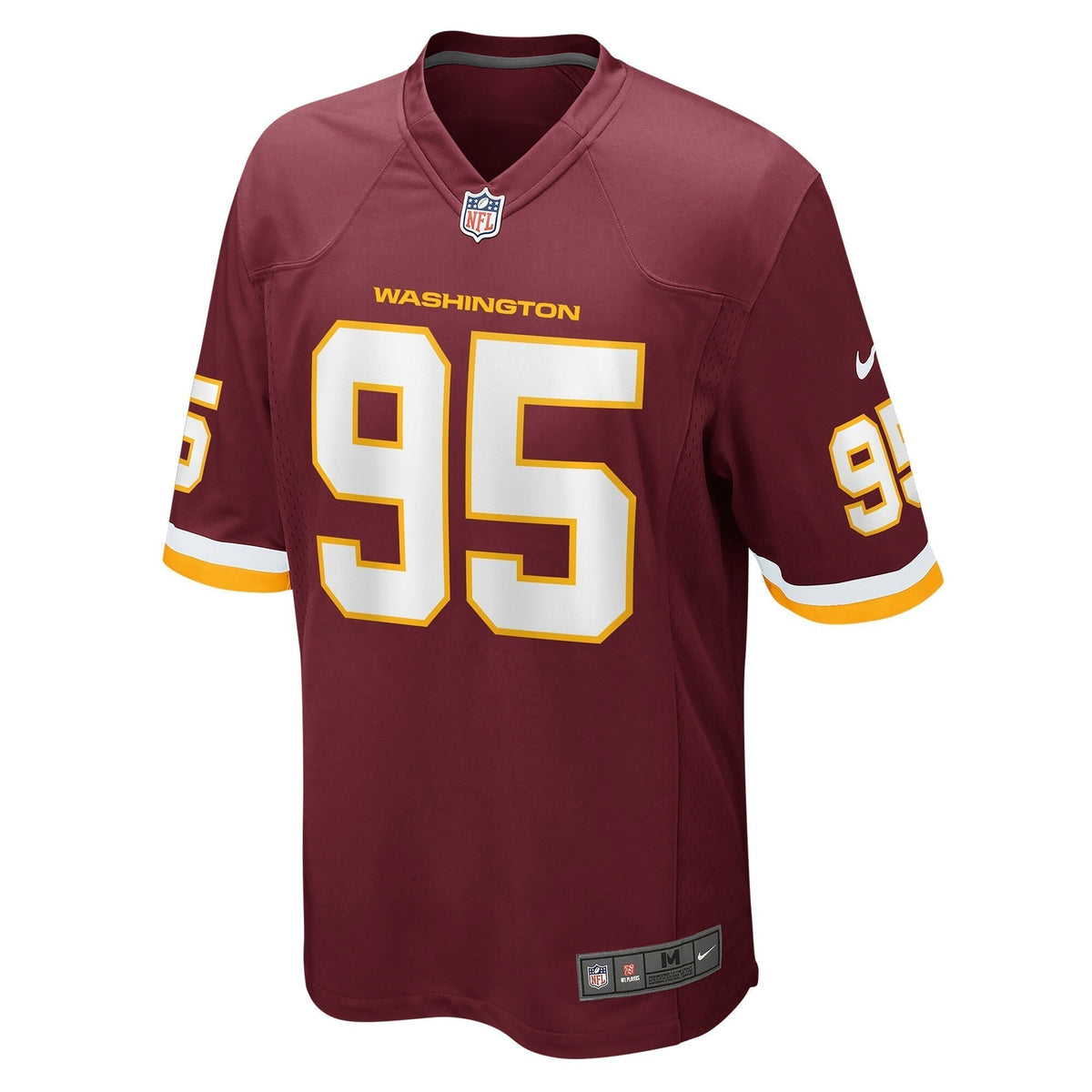 Casey Toohill Washington Football Team Nike Game Jersey - Burgundy football jersey product view 2