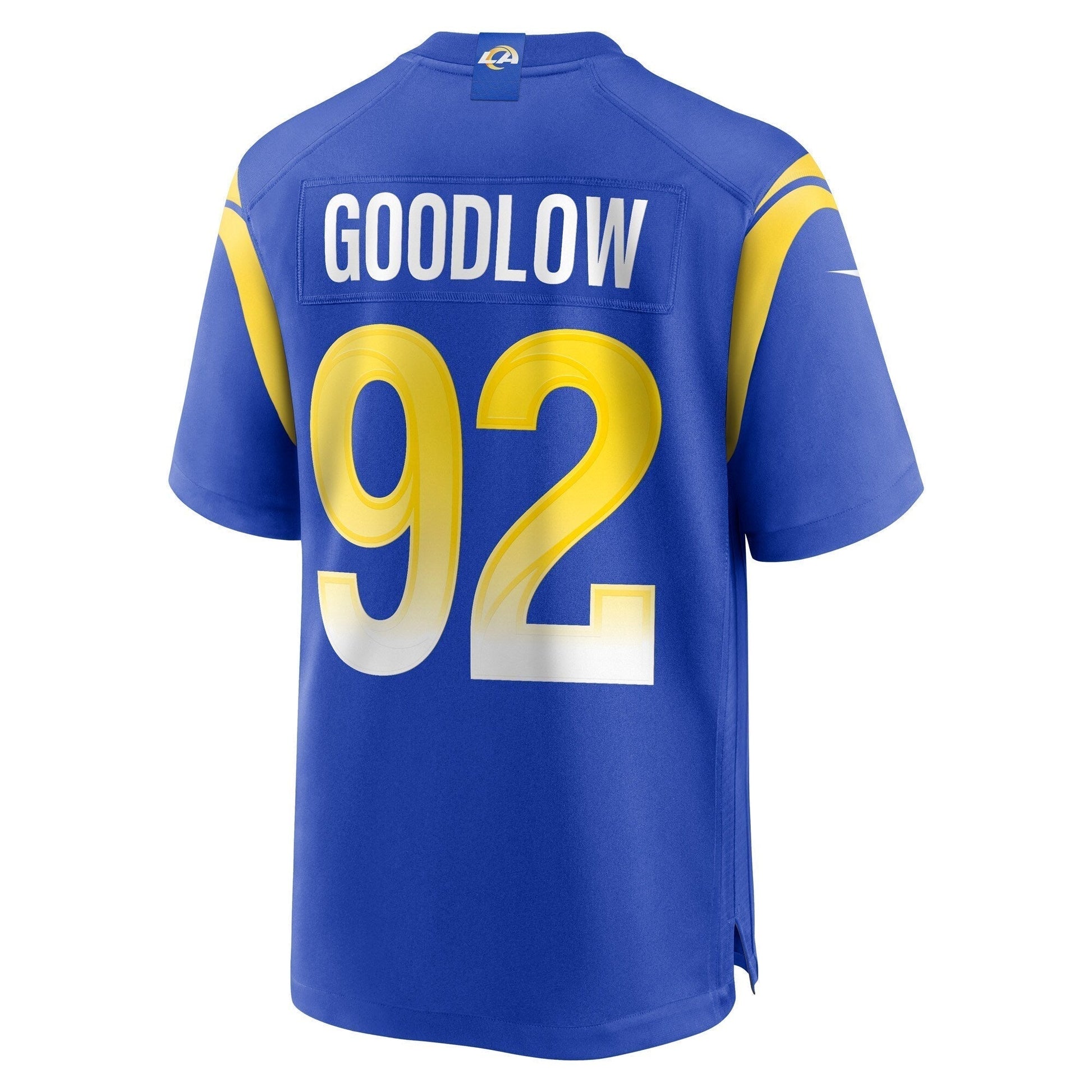 Anthony Goodlow Los Angeles Rams Nike Game Jersey - Royal football jersey product view 3