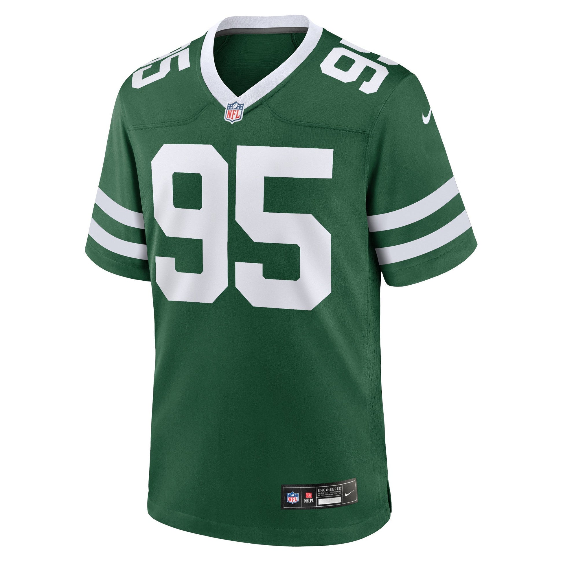 Quinnen Williams New York Jets Nike Game Jersey - Legacy Green football jersey product view 2
