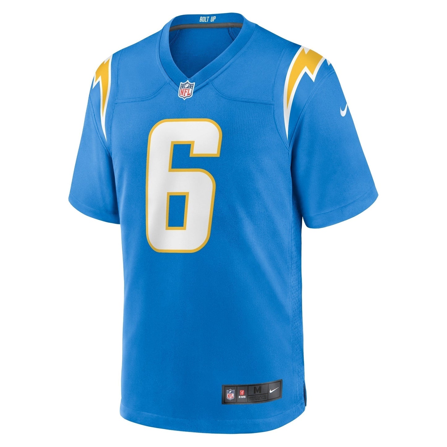 Eric Kendricks Los Angeles Chargers Nike Game Jersey - Powder Blue football jersey product view 2