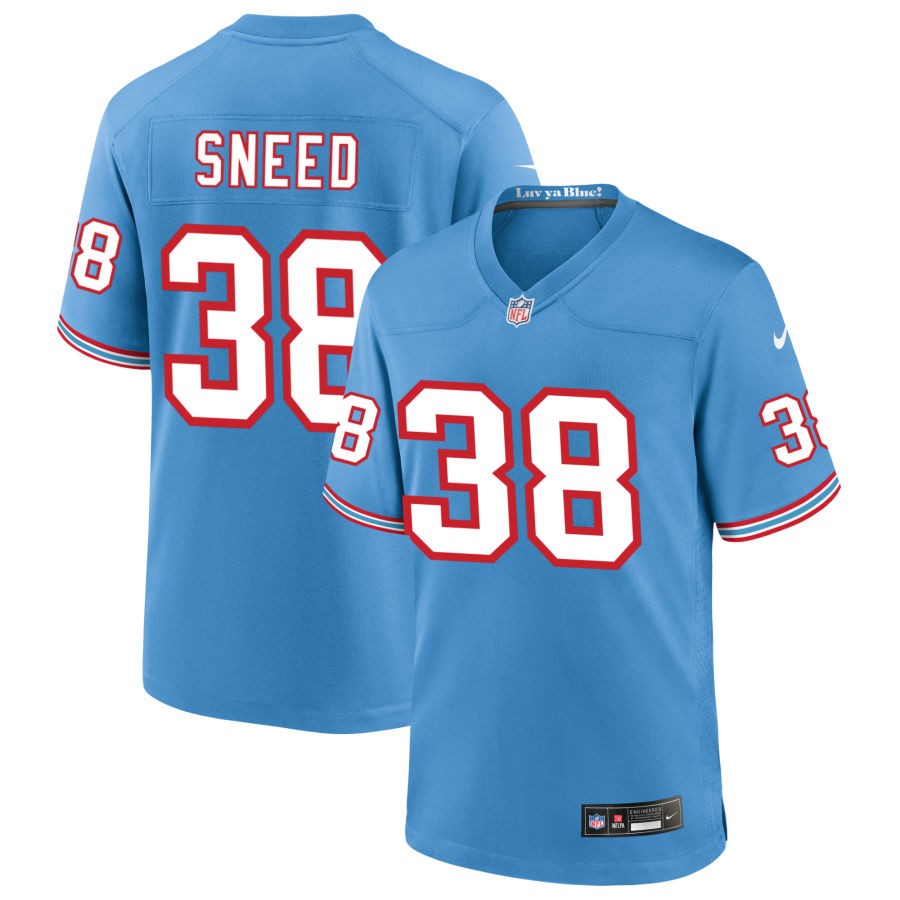 L���Jarius Sneed Tennessee Titans Jersey football jersey product view 1