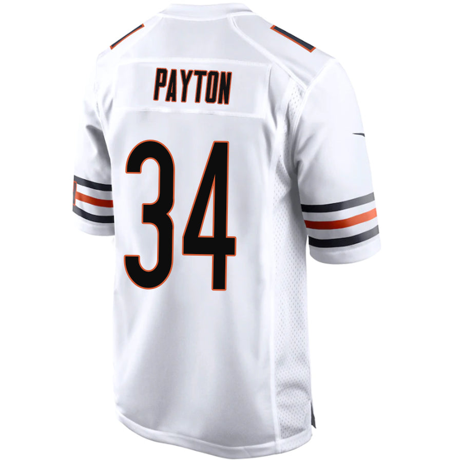 C.Bears #34 Walter Payton White Stitched Player Game Football Jerseys football jersey product view 1