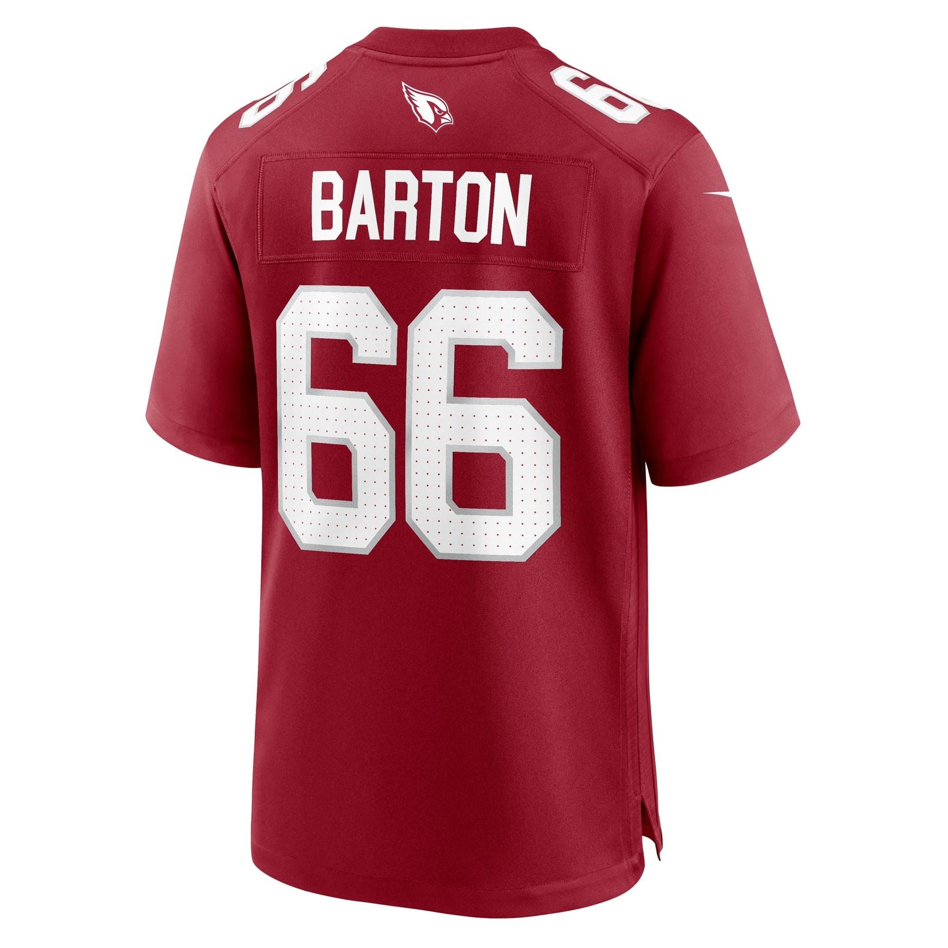 Jackson Barton Arizona Cardinals Nike Team Game Jersey - Cardinal football jersey product view 3