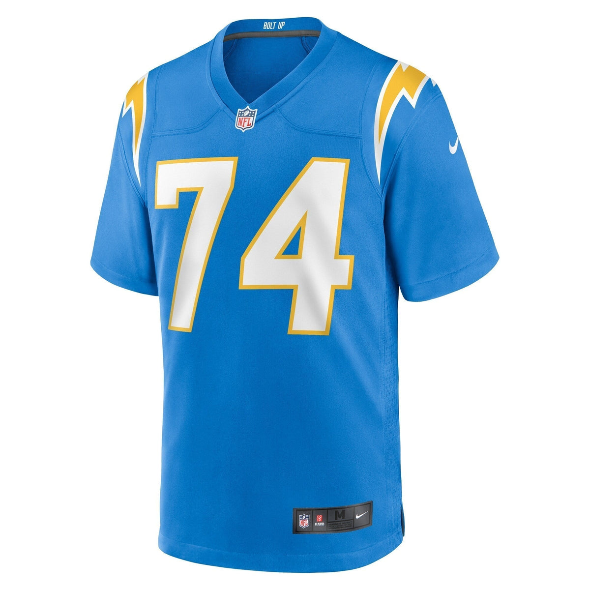 Matt Kaskey Los Angeles Chargers Nike Team Game Jersey - Powder Blue football jersey product view 2