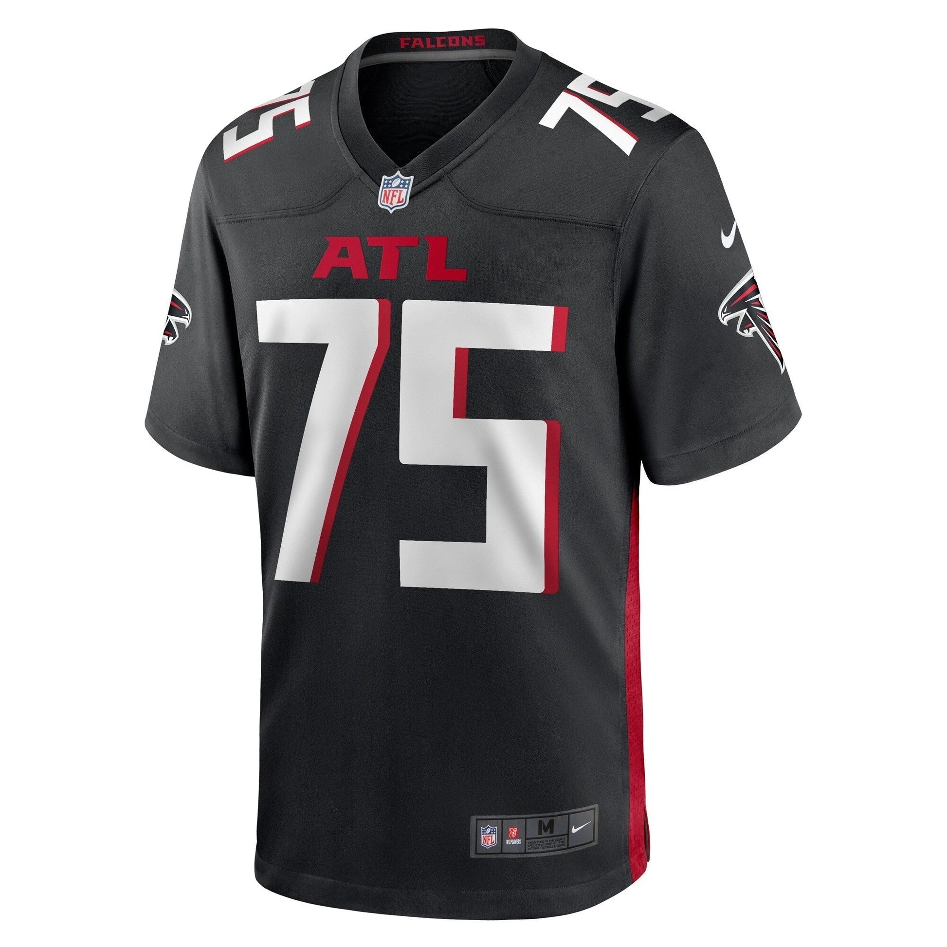 Eli Ankou Atlanta Falcons Nike Game Jersey - Black football jersey product view 2
