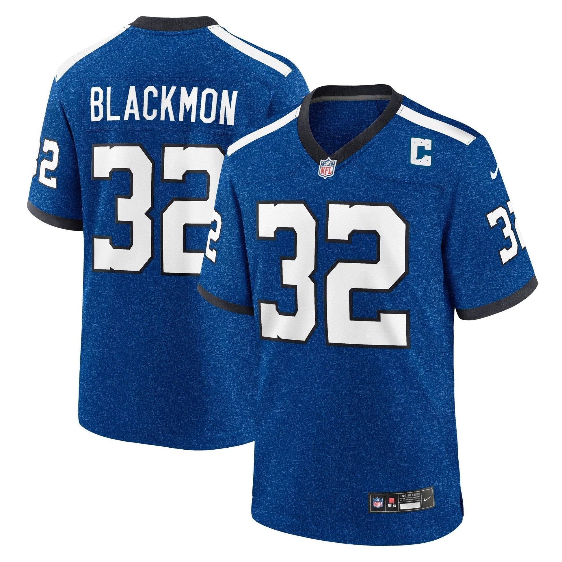 Julian Blackmon Indianapolis Colts Nike Indiana Nights Alternate Game Jersey - Royal football jersey product view 1