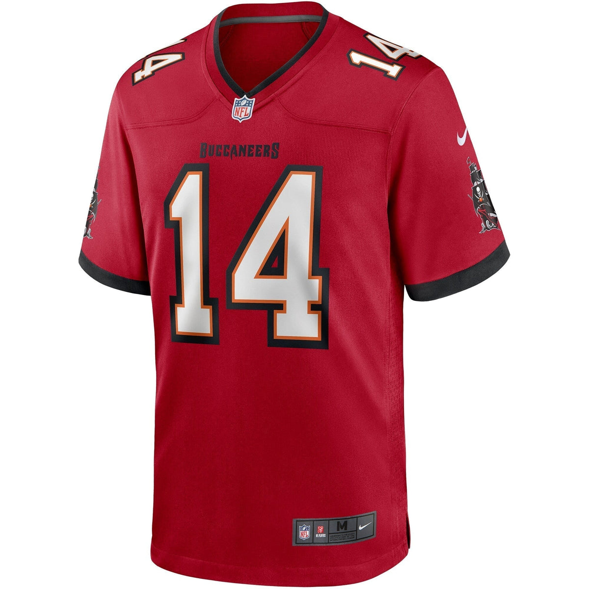 Brad Johnson Tampa Bay Buccaneers Nike Game Retired Jersey - Red football jersey product view 2