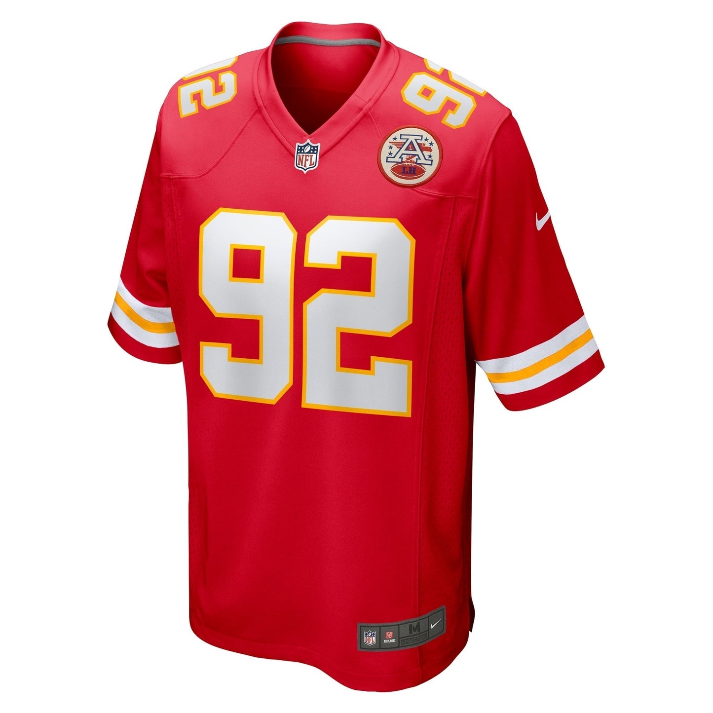 Neil Farrell Jr. Kansas City Chiefs Nike Team Game Jersey - Red football jersey product view 2