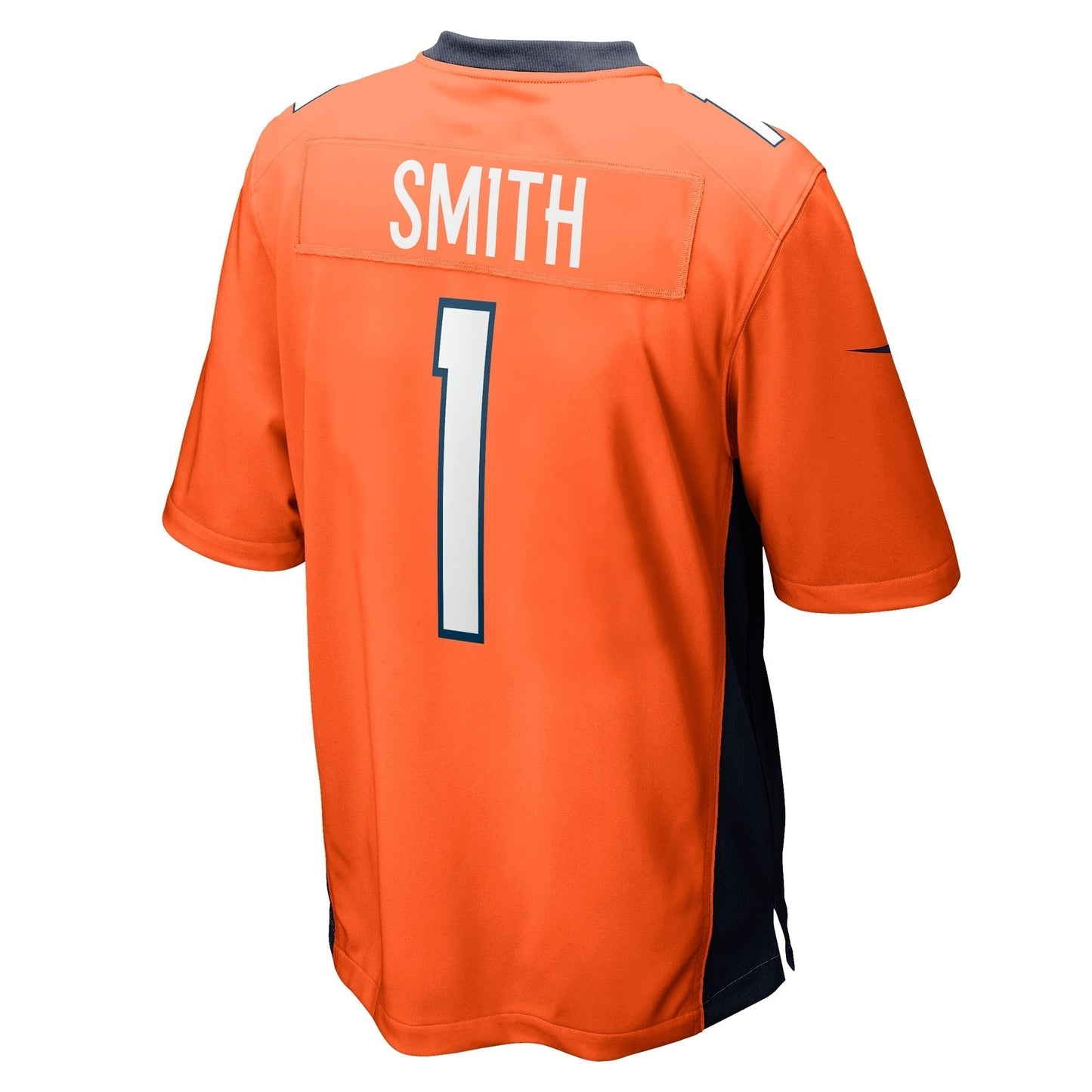 Tremon Smith Denver Broncos Nike Game Jersey - Orange football jersey product view 3