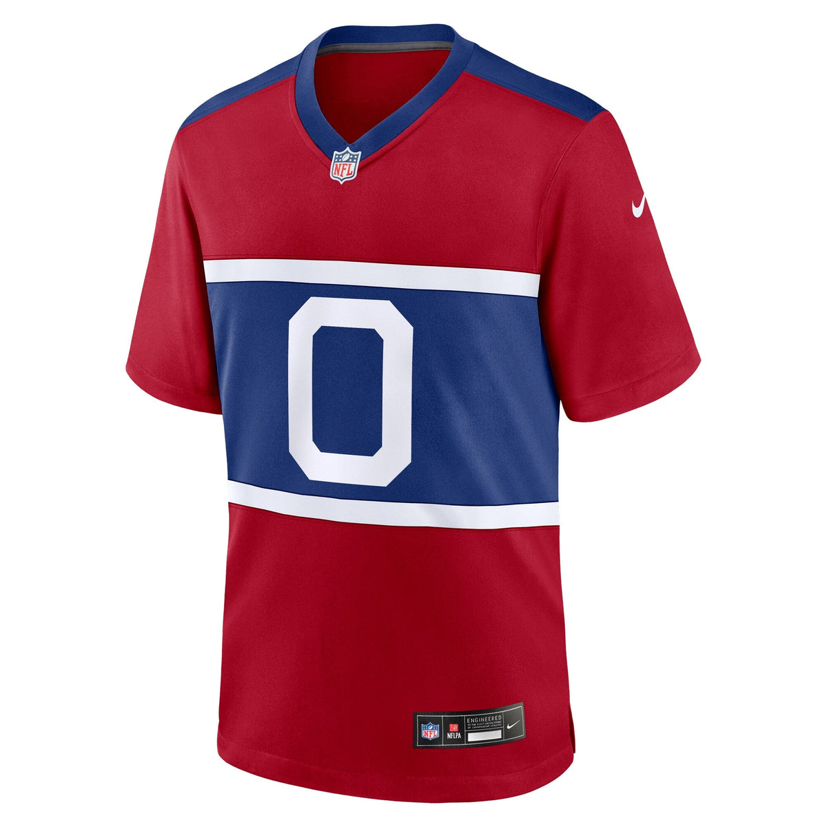 Brian Burns New York Giants Nike Alternate Game Jersey - Century Red football jersey product view 2