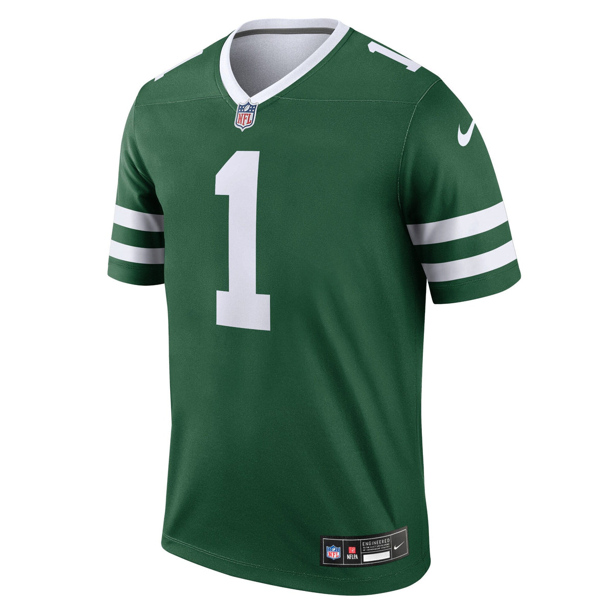 Ahmad Sauce Gardner New York Jets Nike Legend Jersey - Legacy Green football jersey product view 2