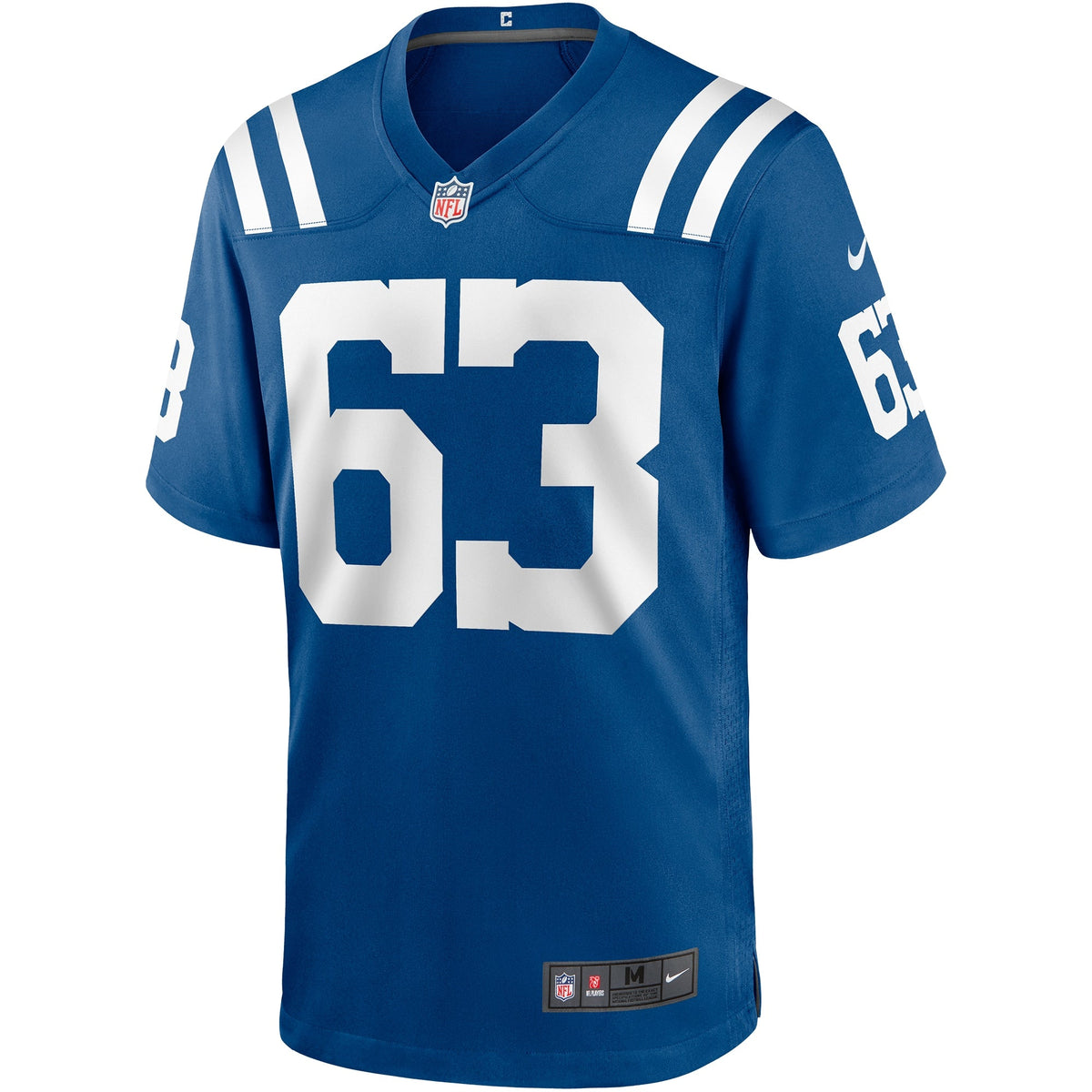 Danny Pinter Indianapolis Colts Nike Game Jersey - Royal football jersey product view 2
