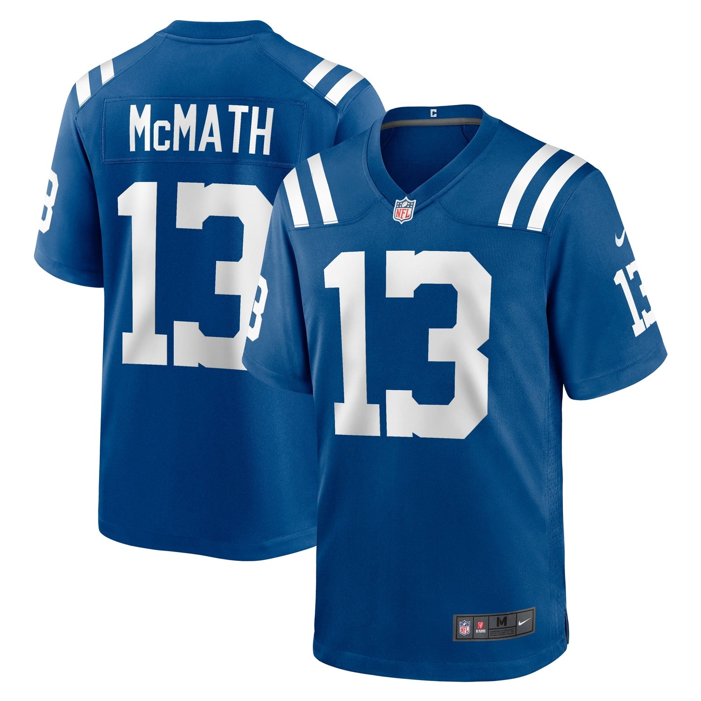 Racey McMath Indianapolis Colts Nike Team Game Jersey - Royal football jersey product view 1