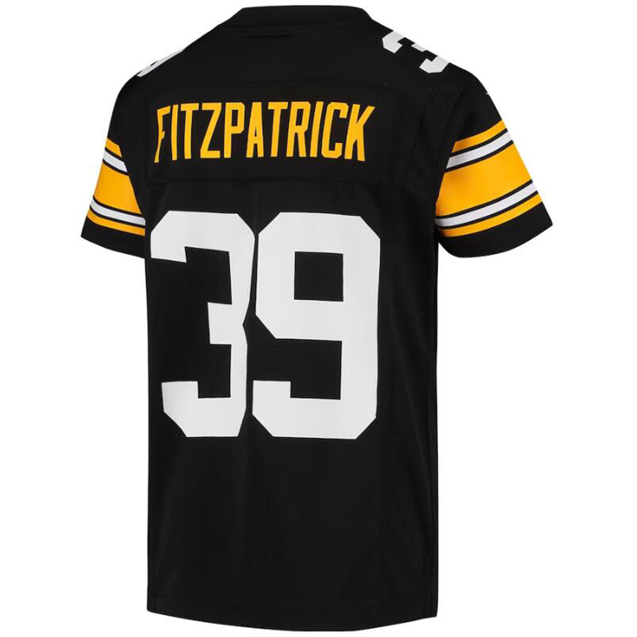 P.Steelers #39 Minkah Fitzpatrick Black Player Alternate Game Football Jersey football jersey product view 1