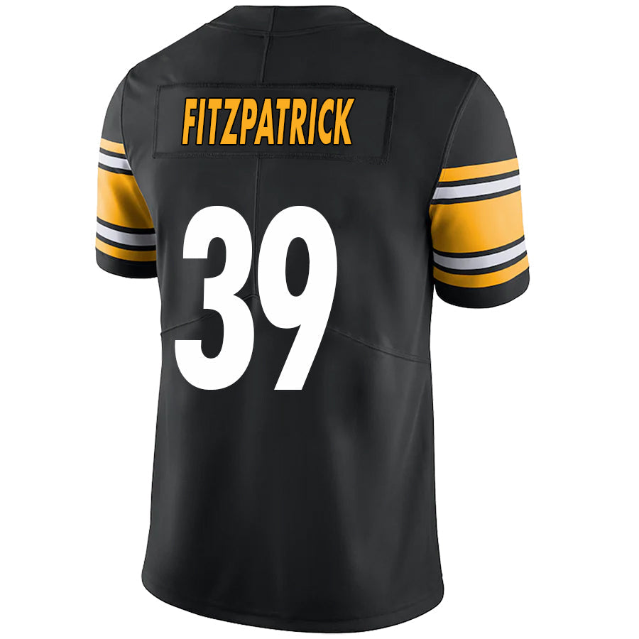 #39 Minkah Fitzpatrick Player P.Steelers Black Vapor F.U.S.E. Limited Football Jerseys football jersey product view 1