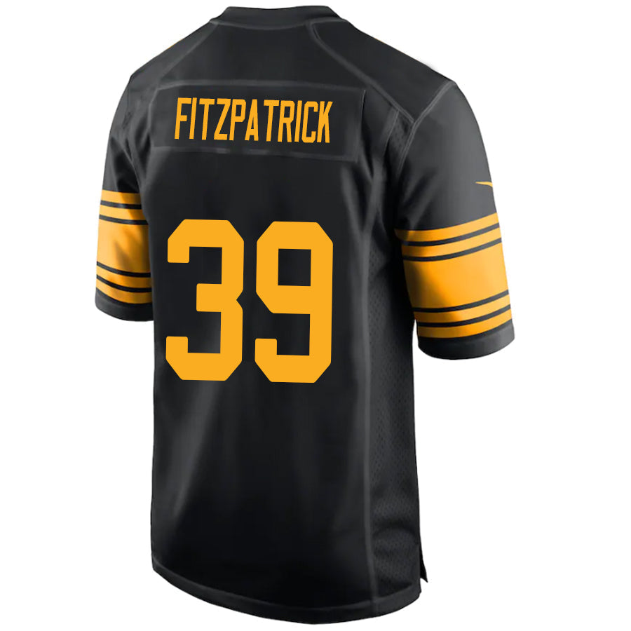 #39 Minkah Fitzpatrick Player P.Steelers Black Vapor Limited Football Jerseys football jersey product view 1