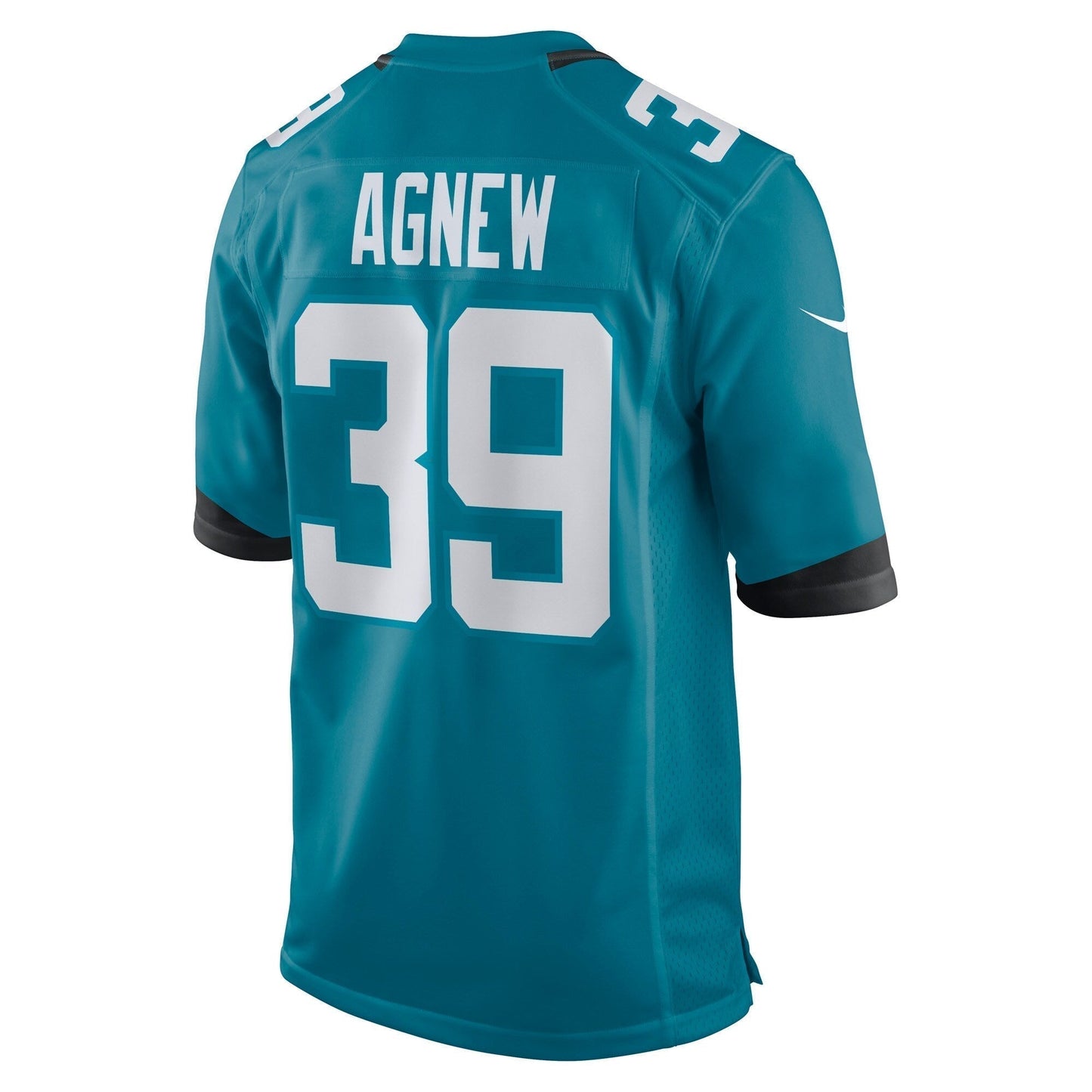 Jamal Agnew Jacksonville Jaguars Nike Game Jersey - Teal football jersey product view 3