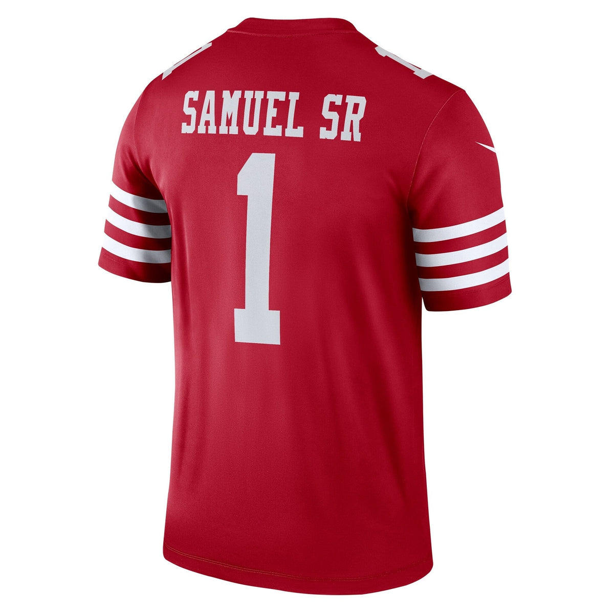 Deebo Samuel Sr San Francisco 49ers Nike Legend Jersey - Scarlet football jersey product view 3