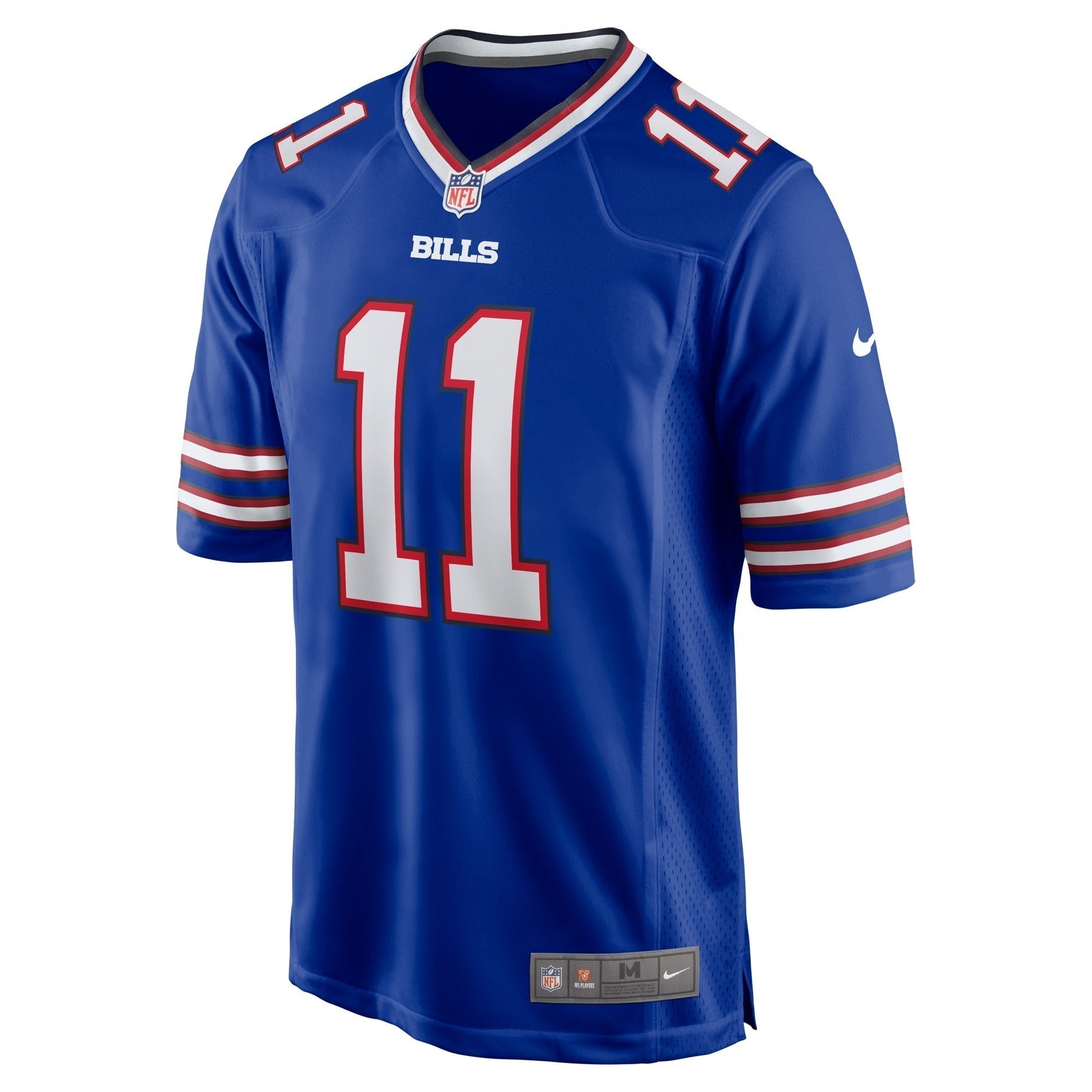 Mitchell Trubisky Buffalo Bills Nike Game Jersey - Royal football jersey product view 2