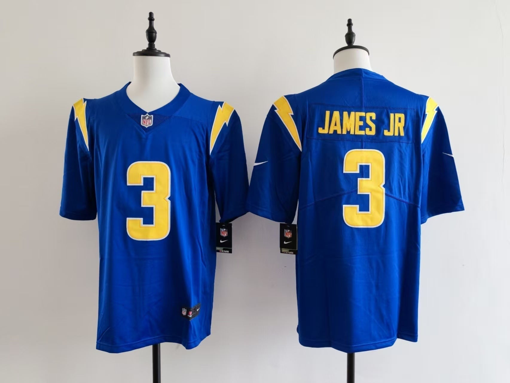 Men's San Diego Chargers Derwin James Jr. Jersey football jersey product view 1