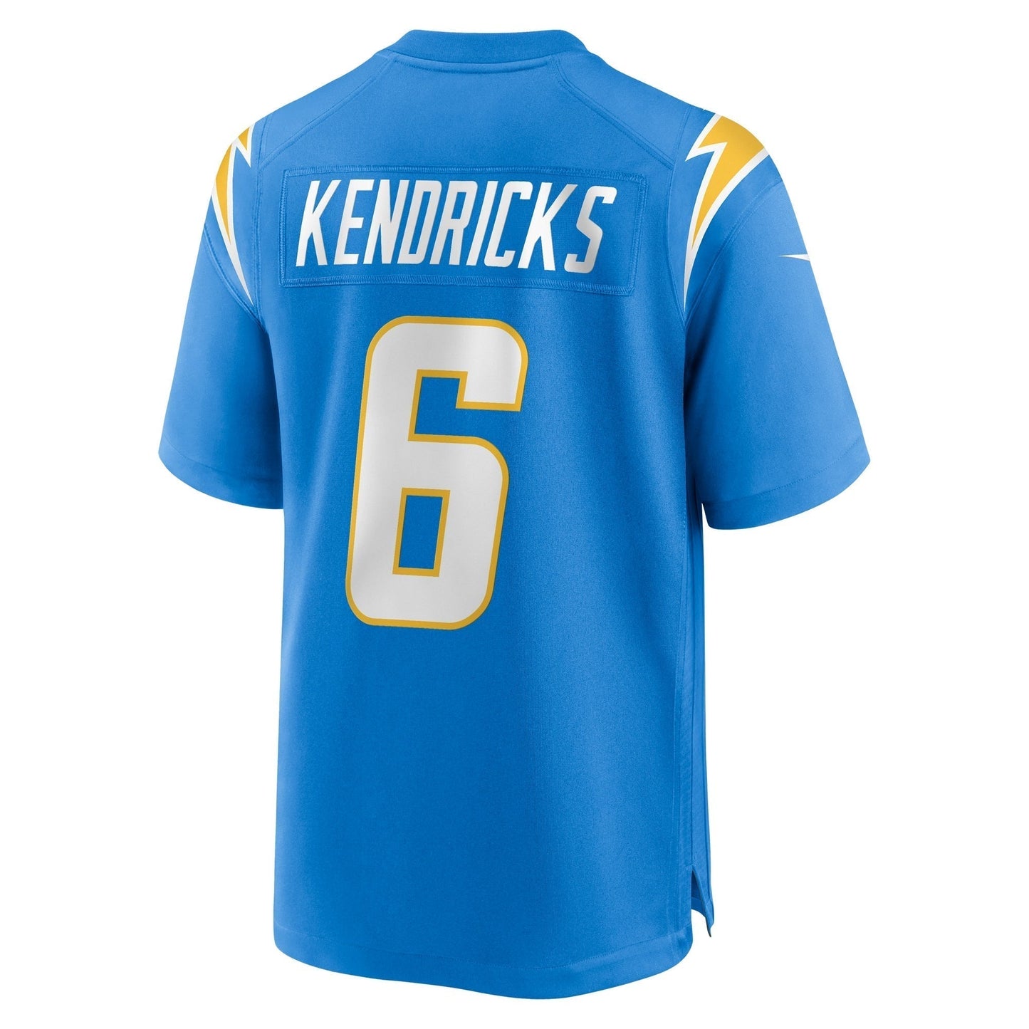 Eric Kendricks Los Angeles Chargers Nike Game Jersey - Powder Blue football jersey product view 3