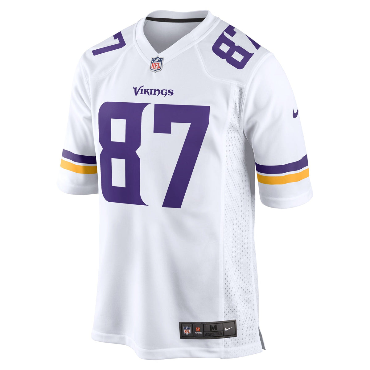 T.J. Hockenson Minnesota Vikings Nike Game Jersey - White football jersey product view 2